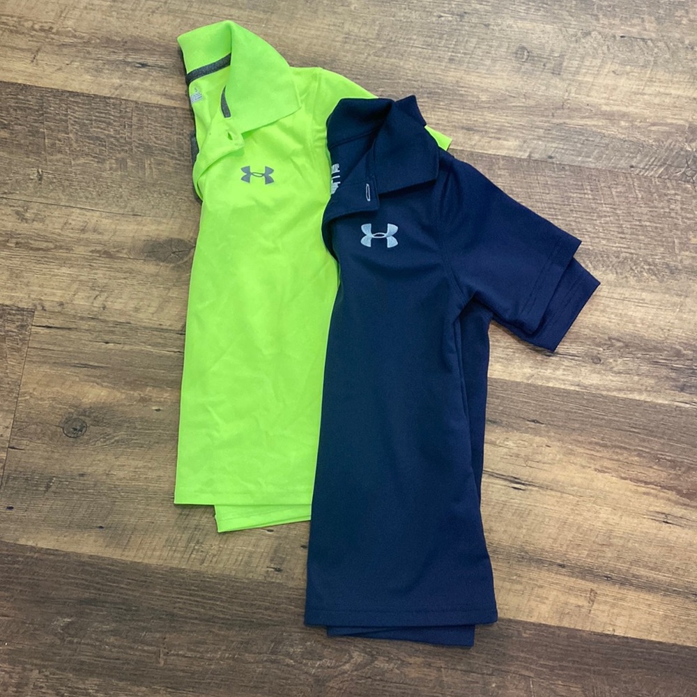Under Armour boys polo shirts